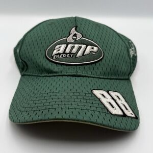 Dale Earnhardt Jr #88 AMP Energy NASCAR Chase Authentics‎ Green Mesh Hat